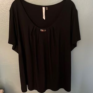 NY collection black blouse